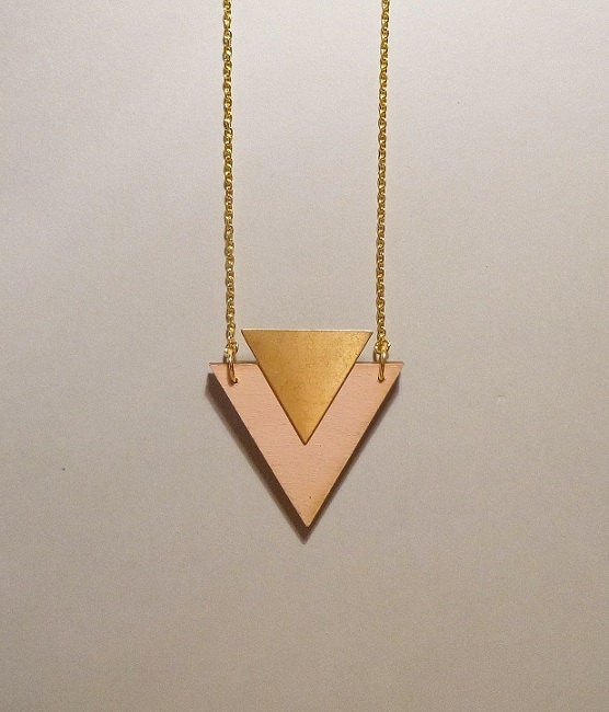 Mint Wooden Necklace