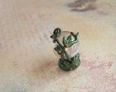 Dollhouse Crystal ball green vines in 1/12 scale