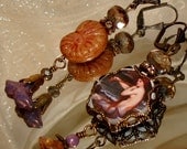 Waterhouse mermaid asymmetrical earrings