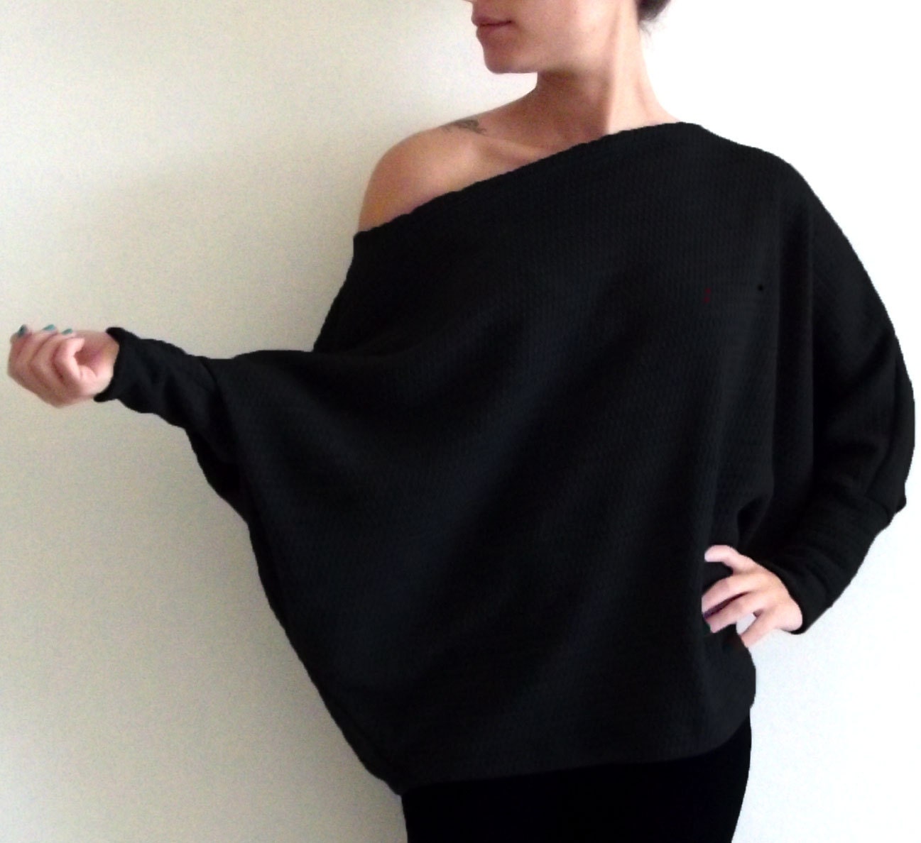 Sweater tunic top/ Sweater knitted top/ Women sweater/ Oversize knitted top/ Winter sweater tunic/ Women tunic top