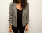 Vintage Gray Blazer