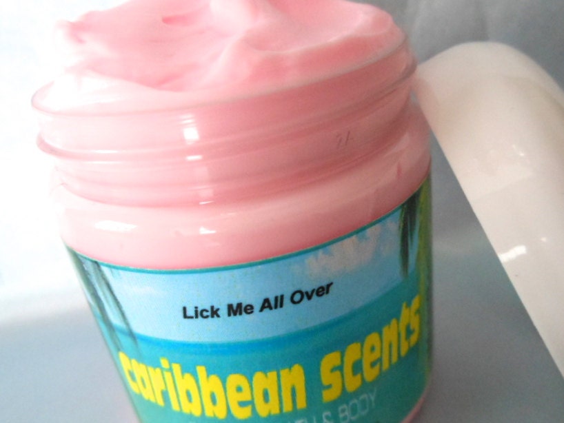 Lick Me All Over Scented-Whipped Body Frosting-Paraben Free- 5 oz