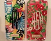 Monogram Lilly Pulitzer iPhone 5 cases