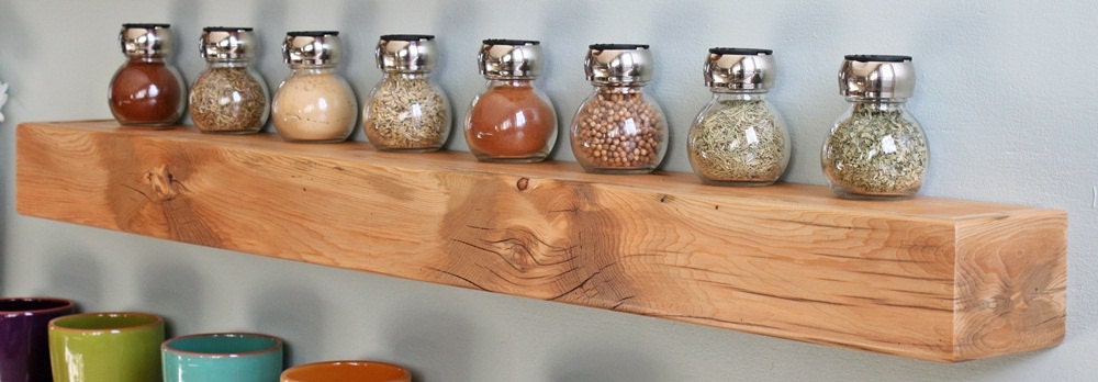 RUSTIC FLOATING SHELF