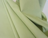 MEMORIAL WEEKEND SALE Kona Cotton Fabric: Green Tea 100% Premium Cotton Solid from Robert Kaufman - 1 Yd