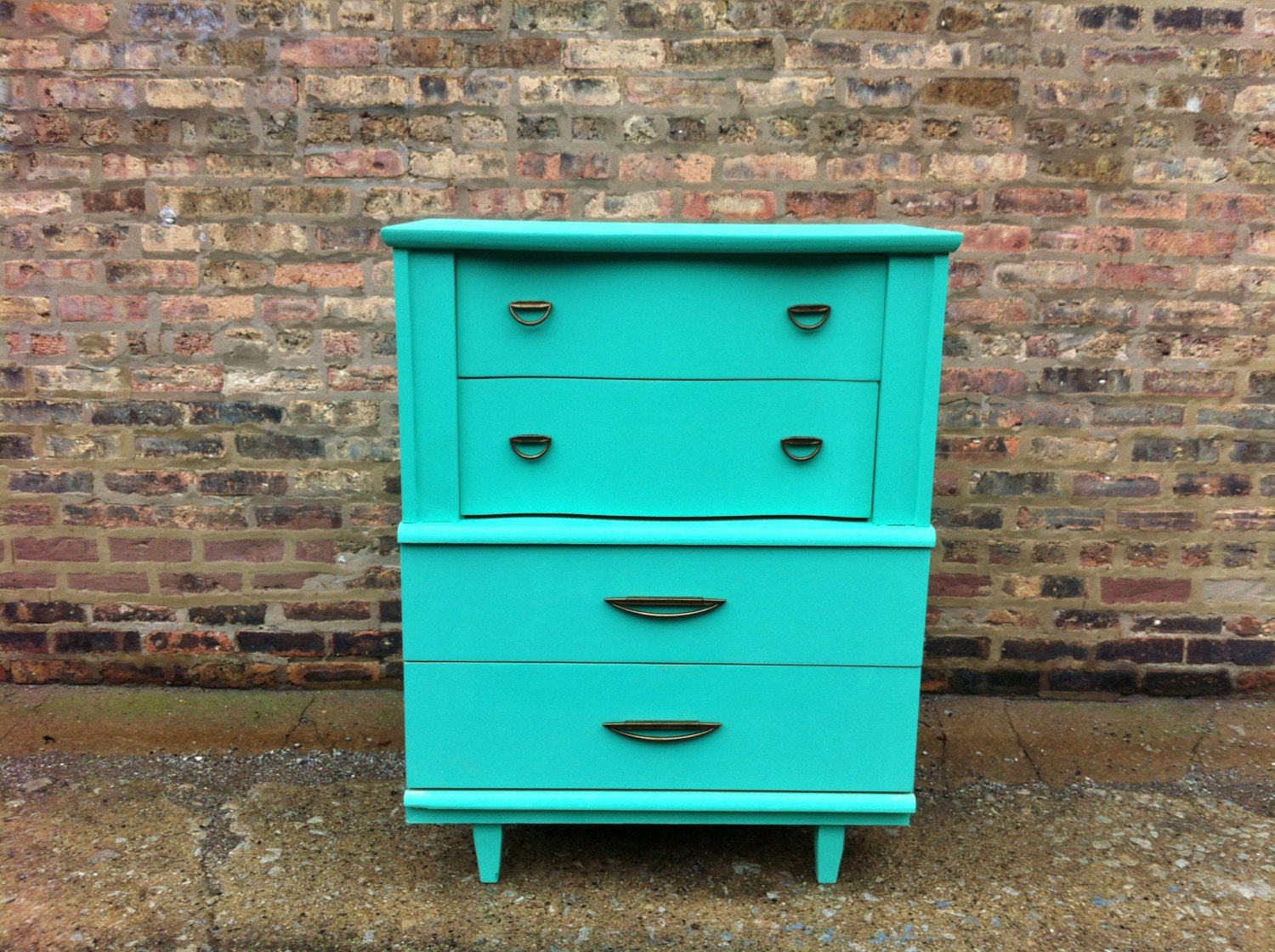 Vintage Highboy In Spearmint