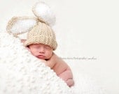 Crochet Floppy Ear Bunny Hat Multiple Sizes Available