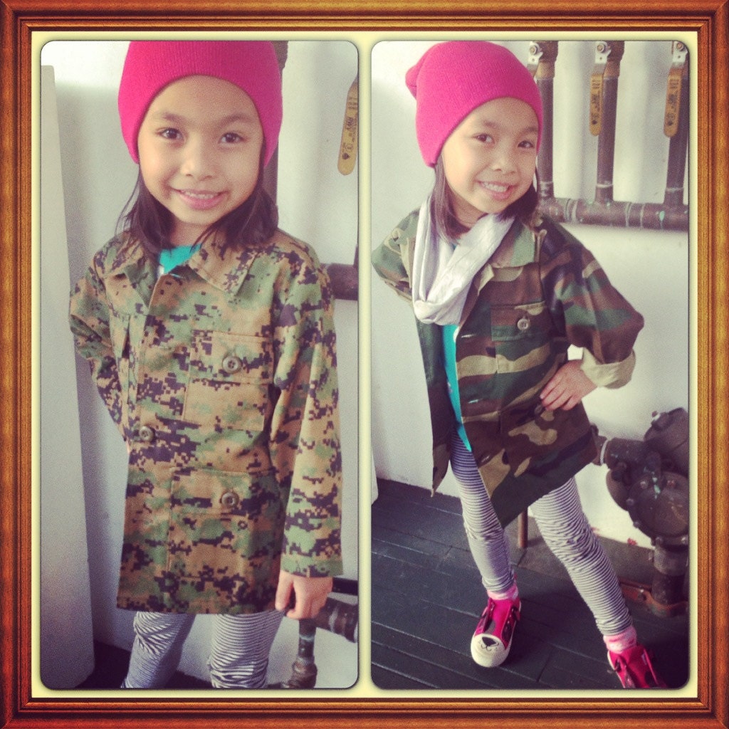 Kids Camo Jackets 