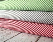 Just In, Little Red Riding hood Stripes from Tasha Noel and Riley Blake designs, Little Stripes fabric in 3 colors, great stash builder