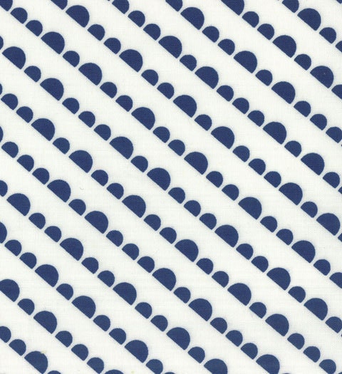 Happy Go Lucky by Bonnie and Camille for Moda Fabrics, Jump navy on white 1/2 yard total