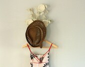 Memorial Day Sale Upcycled romantic summer shirt, boho short long tunic, shabby bow top, women's country chic clothing, summer small, true