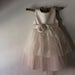 La la Lace..Vintage style organic cotton flower girl dress
