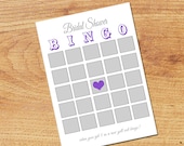 INSTANT DOWNLOAD - Bridal Bingo Shower Game