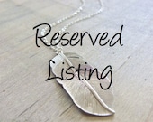 Reserved for mimi623 - 30" sterling silver chain