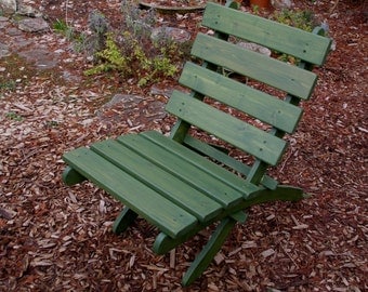 Comfy Garden Chair for Patio, Deck & Garden (color: Ponderosa Green)