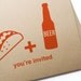 DIY Printable Taco & Beer invites for Cinco De Mayo / Instantly download, Edit, Print, and Send