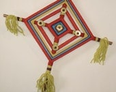 100% donation - Sacred Mane - Ojo de Dios - Prayer Stick
