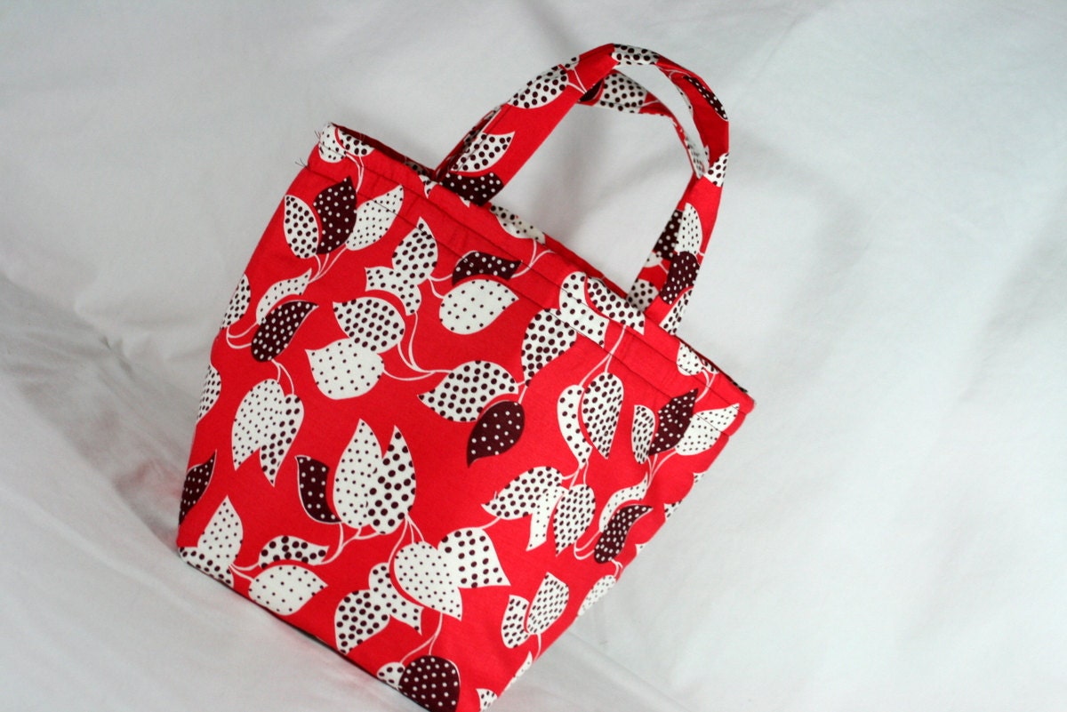 Bucket Bag for Knitting or Crochet Project