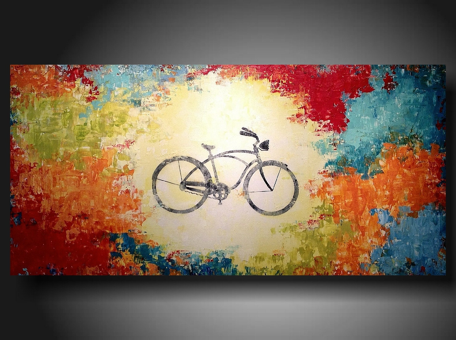 Large Abstract paintings  48 X 24 INCHES JMJartstudio ----- --