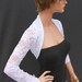 white lace Shrug bolero jacket bridal shrug bridal accessories wedding jacket wedding bolero SSL-wt