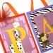Palmer Collection-  Hanging Letters - M2M Cocalo Jacana Bedding - Comes with ribbon to hang