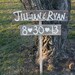 Personalized Wedding Sign on Stake Barn Wood Western Rustic Bridal Custom Name