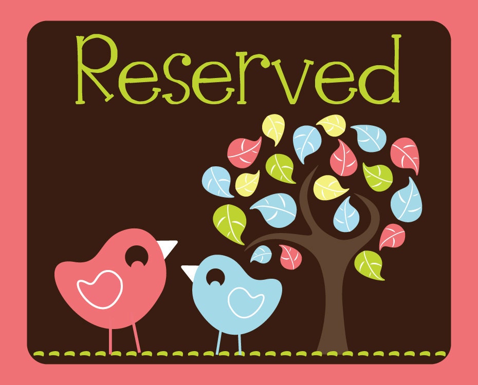 Reserved for Elissa