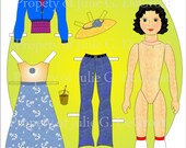Hitty Rose Paperdoll Set Paper Dolls to Collect and Play
