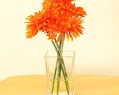 Bright Orange Silk Floral Centerpiece // Silk Floral Centerpiece // Orange Centerpiece // Mother's Day