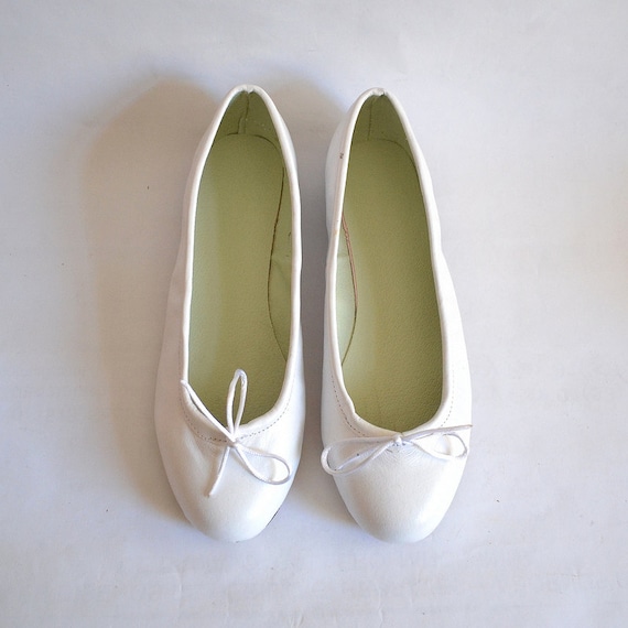 Goldie Leather Ballet flats (Handmade to order)