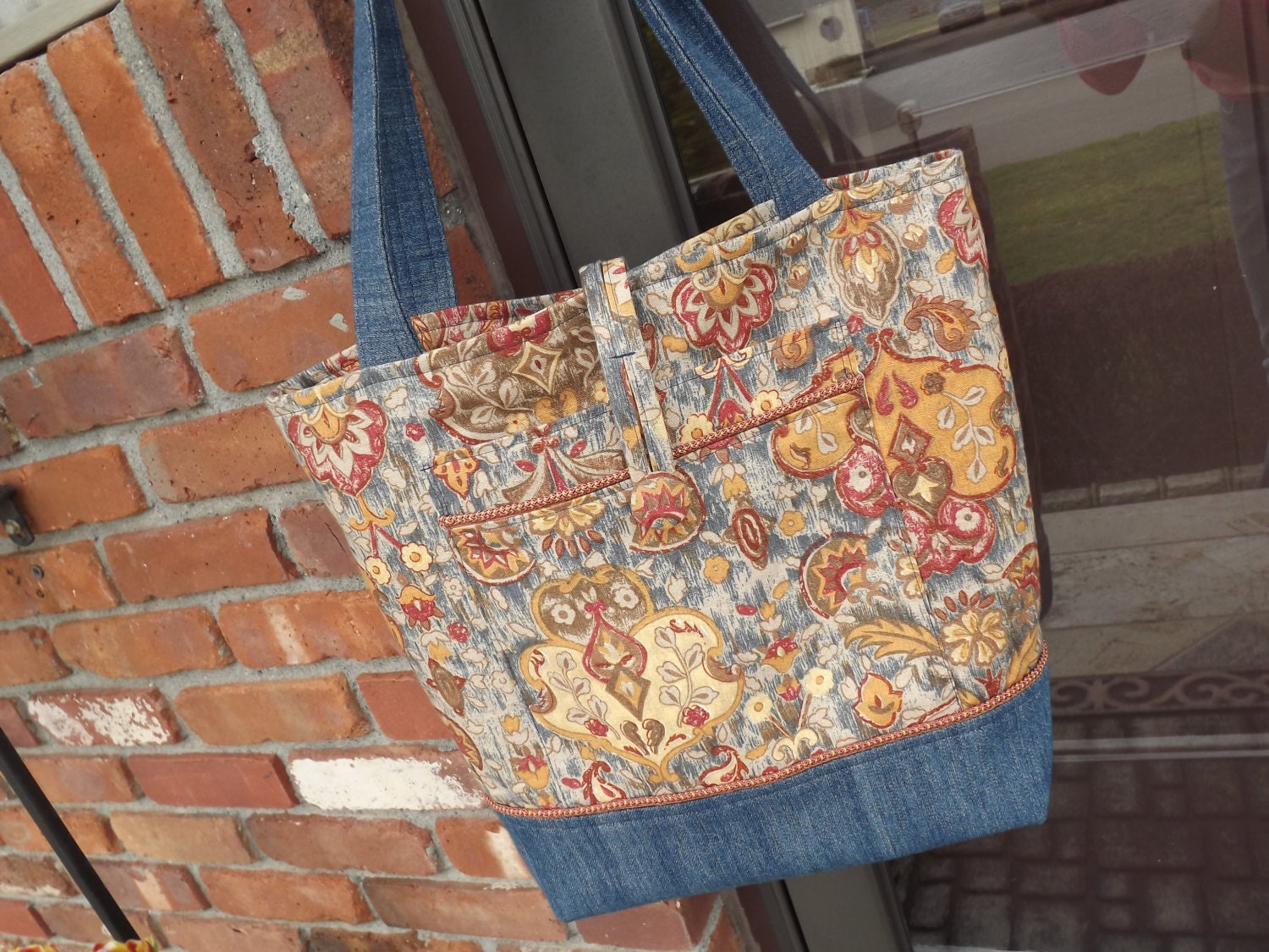 Womens Purse, Medium Tote Bag, Overnight Bag, Diaperbag, Everyday Tote