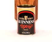 Wall Mounted Bottle Opener with Vintage Guinness Beer Can Cap Catcher - Gift for Guy and Groomsmen