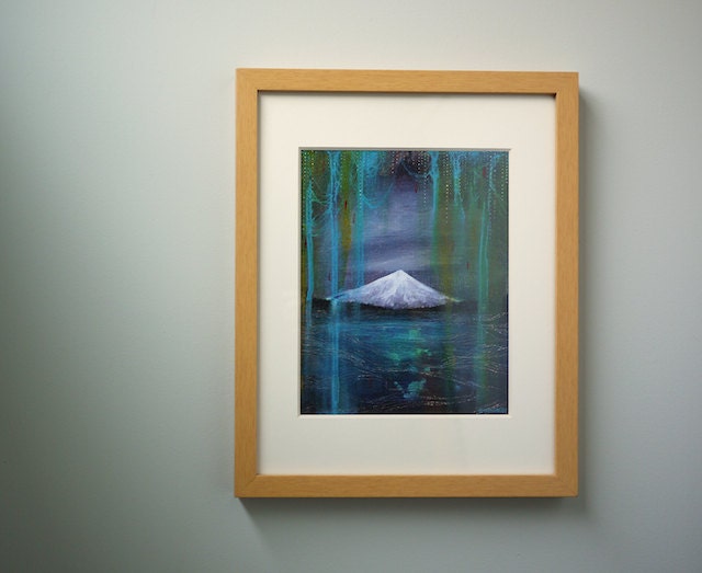 Canopy, original painting with frame