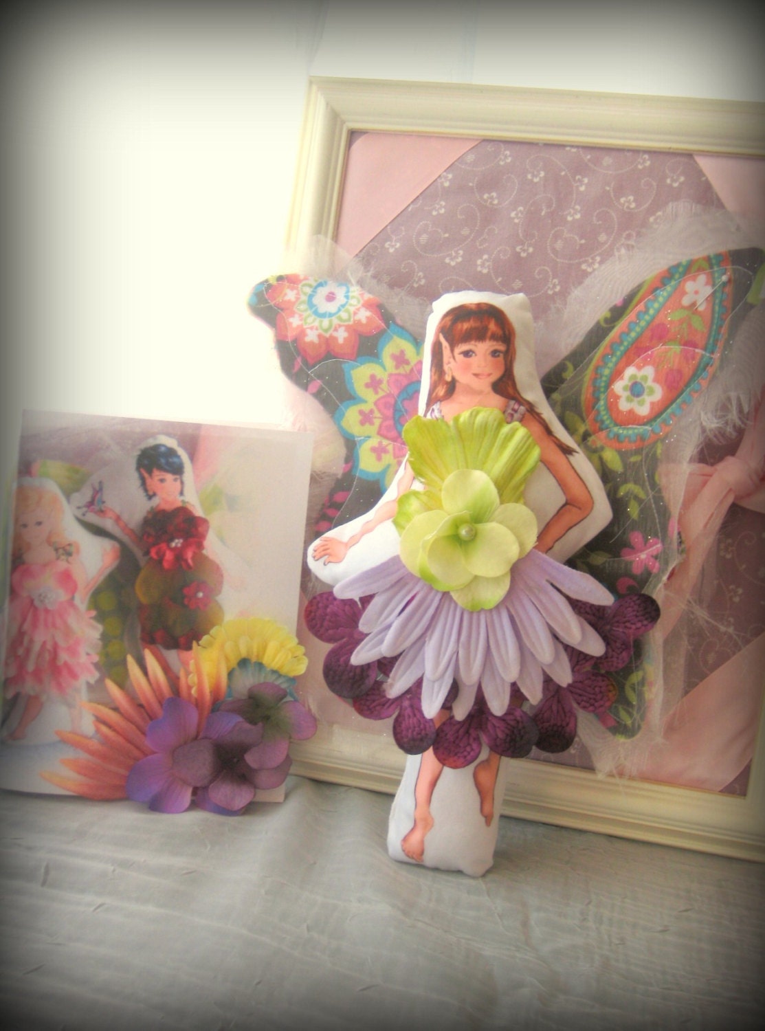 Fairy Fashion Book Set with Veronica - 9" Fairy Fawn, A Fairy Fashion, and a Fairy Fashion Book