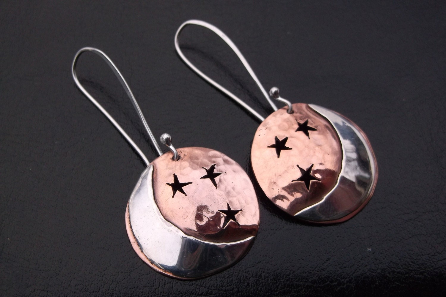 moon and stars earrings