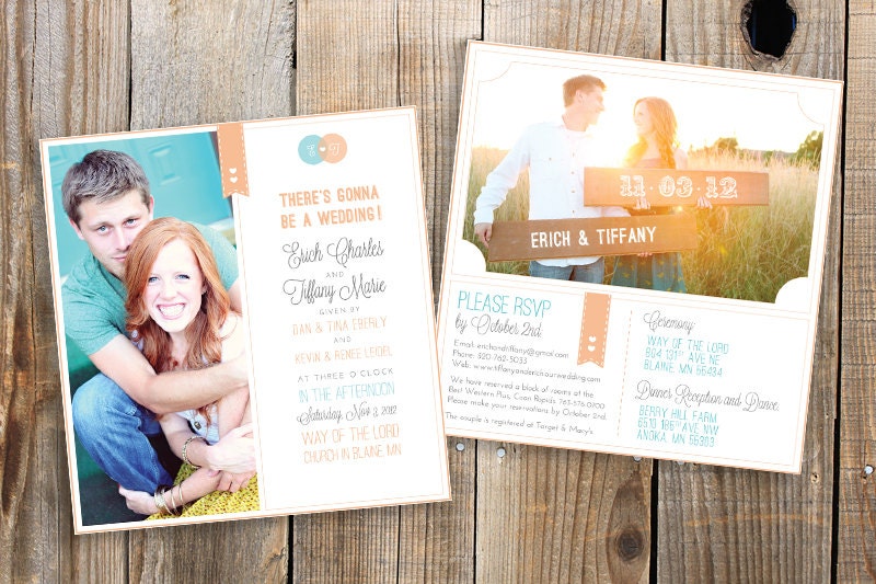 Wedding Invitation : There's Gonna Be a Wedding