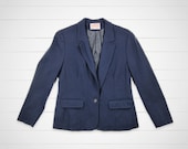 80s Vintage Pendleton Blazer / Vintage Women's Wool Pendleton Blazer