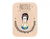 Frida Kahlo Brooch