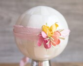 summer flower halo/tieback