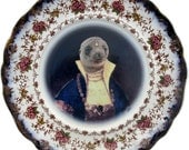 Princess Pinniped of the Caspian Sea - Altered Antique Plate