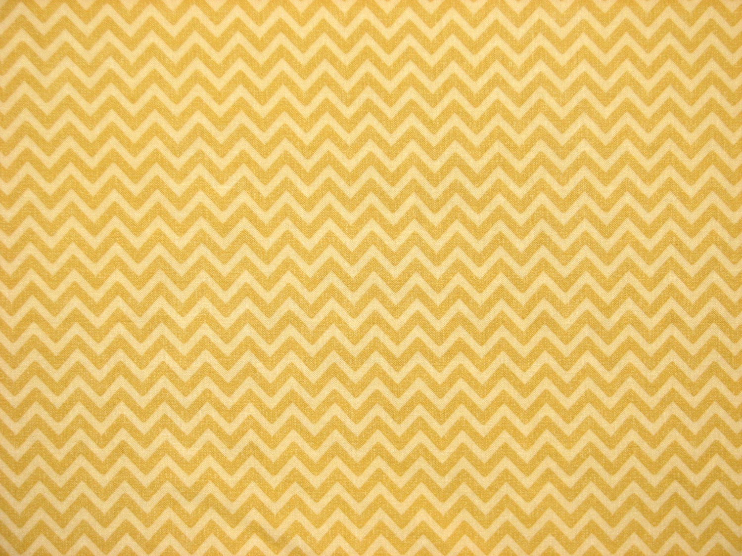 Yellow Chevron Fitted Crib Sheet