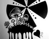 Custom Ink Drawing Black & White Commissioned Artwork GREAT TATTOO Designs