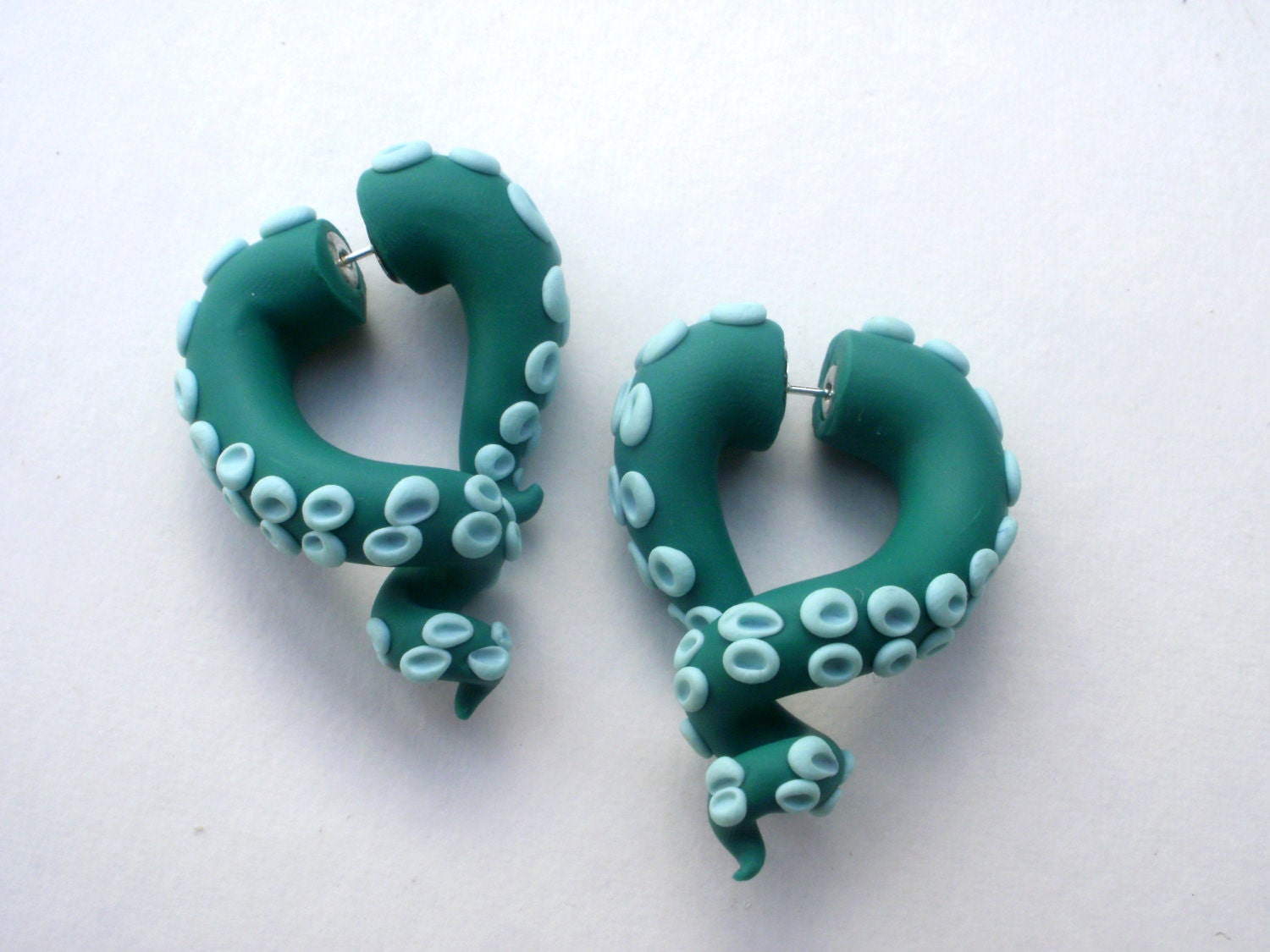 The Swamp Thing Tentacle Fake Gauged Earring