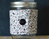Cuppow Mason Jar To-Go in Black and Pink