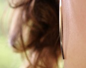 Modern Minimalist Post Earrings: Sterling Silver Sticks / Sterling Silver Twigs - long earrings