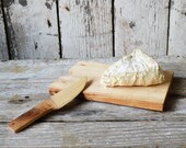 Lunch Palette and Knife from Reclaimed Hickory