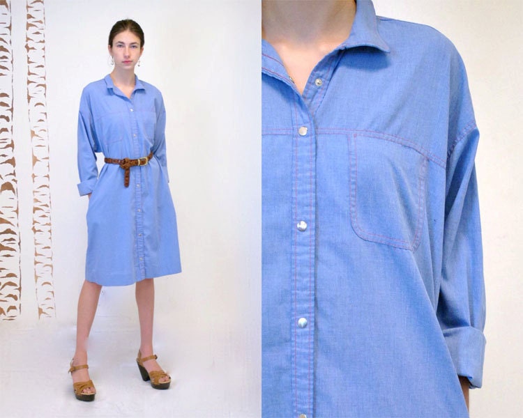 Chambray Dress  //  Midi Dress  //  THE MODESTO