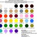 Kitchen cupboard conversion chart vinyl portrait organize