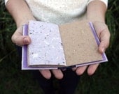 Small notebook made with handmade paper from Thistle Farms, a Nashville non-profit