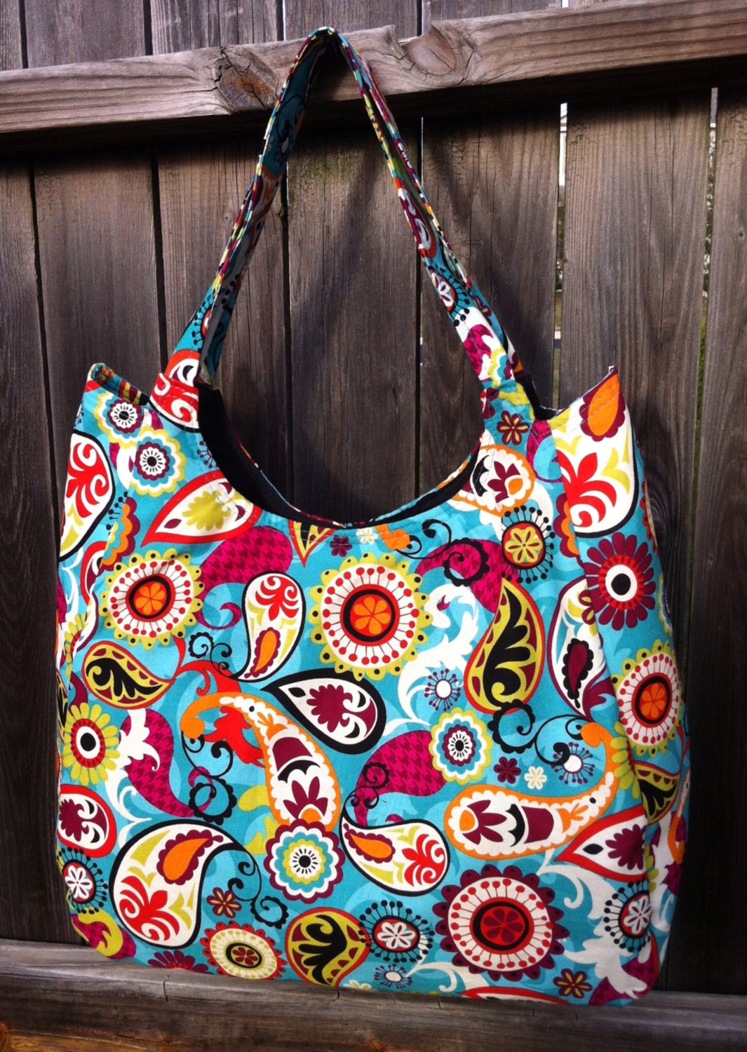 The Sedona - Fabric Tote/Handbag/Purse/Hobo